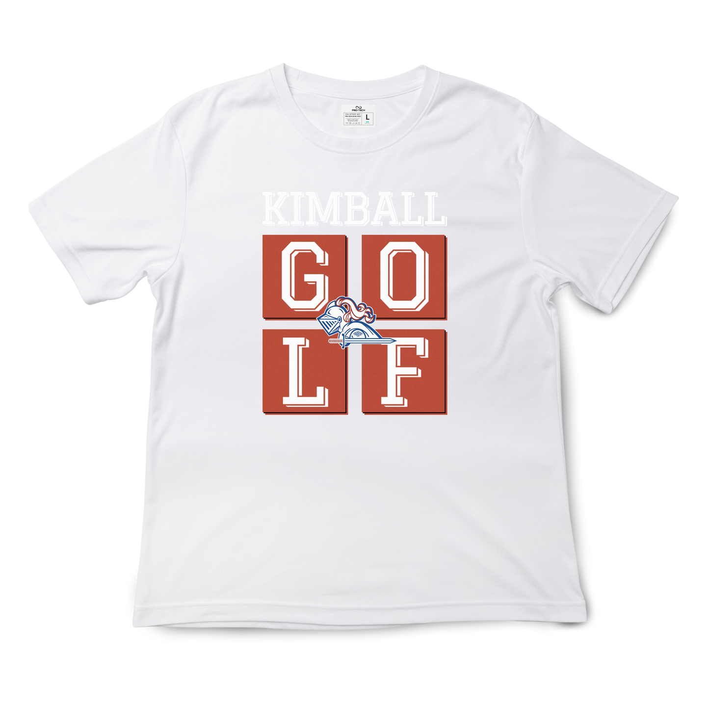 Dallas Kimball Golf T-Shirt - Squared Edition | Official Knights Spirit Wear