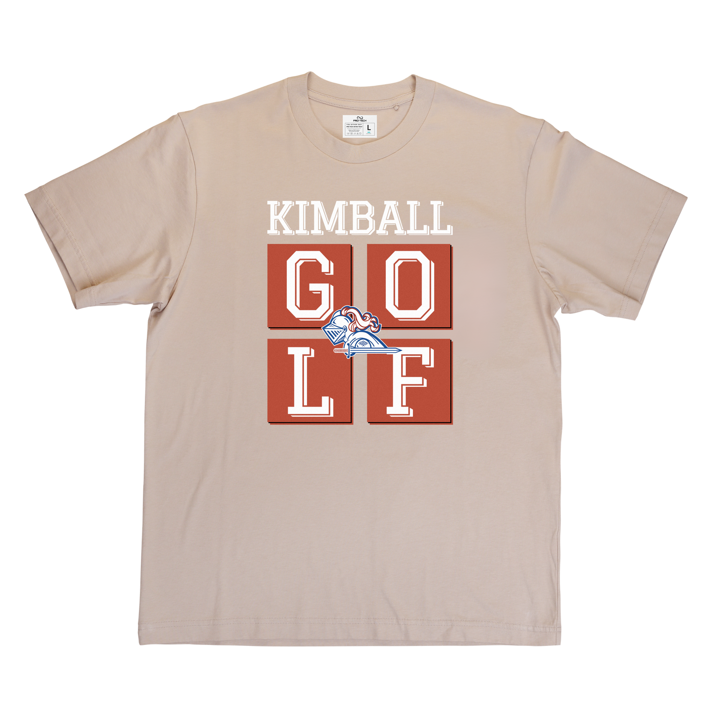Dallas Kimball Golf T-Shirt - Squared Edition | Official Knights Spirit Wear