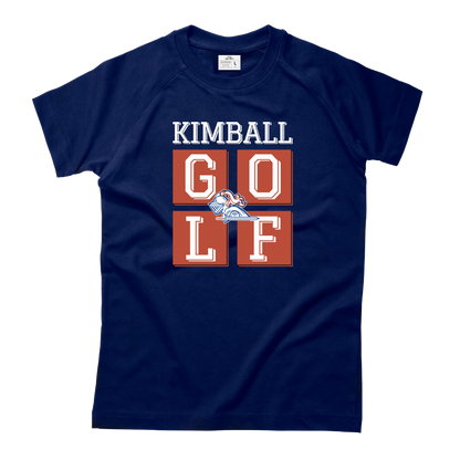 Dallas Kimball Golf T-Shirt - Squared Edition | Official Knights Spirit Wear