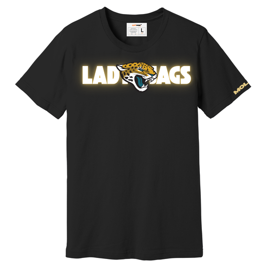 Dallas Molina HS Lady Jags Glow Fan Tee