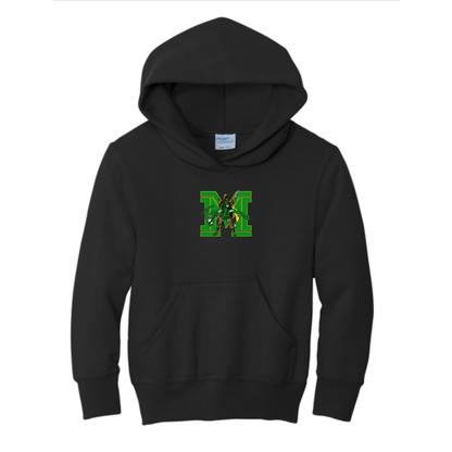 MADISON EXCLUSIVES - Youth Core Fleece Pullover Hooded Sweatshirt PC90YH