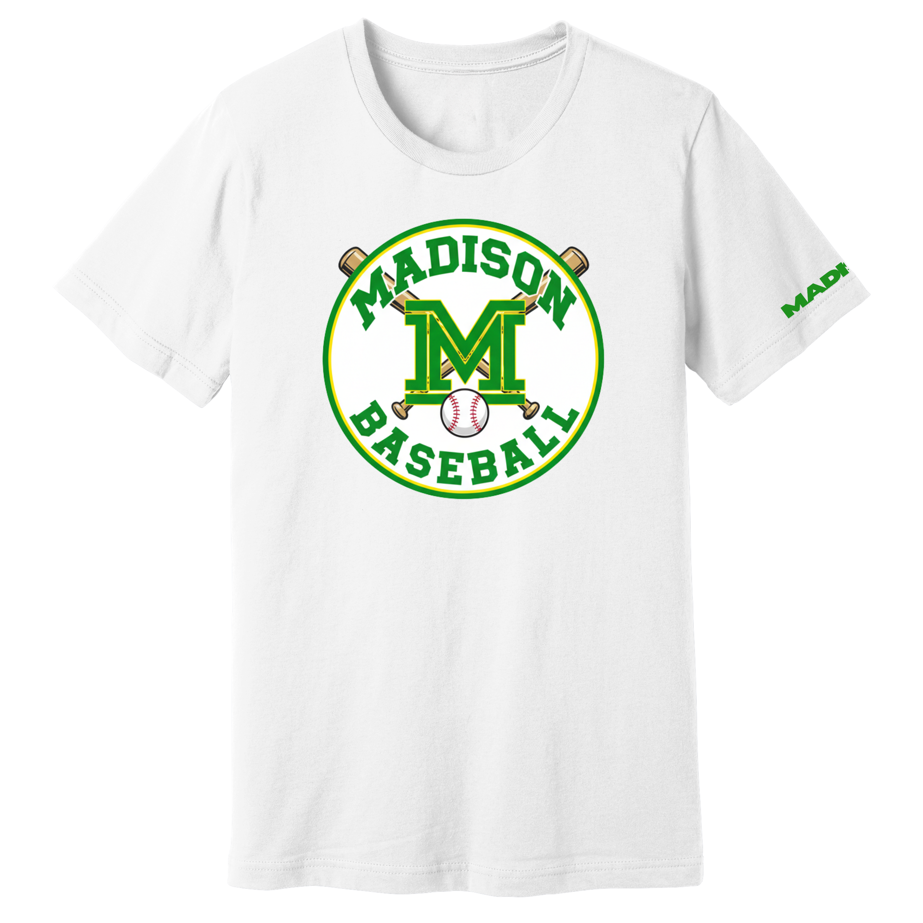 Dallas Madison Baseball: Official "Bats UP" Graphic Tee – Keep the Rally Alive