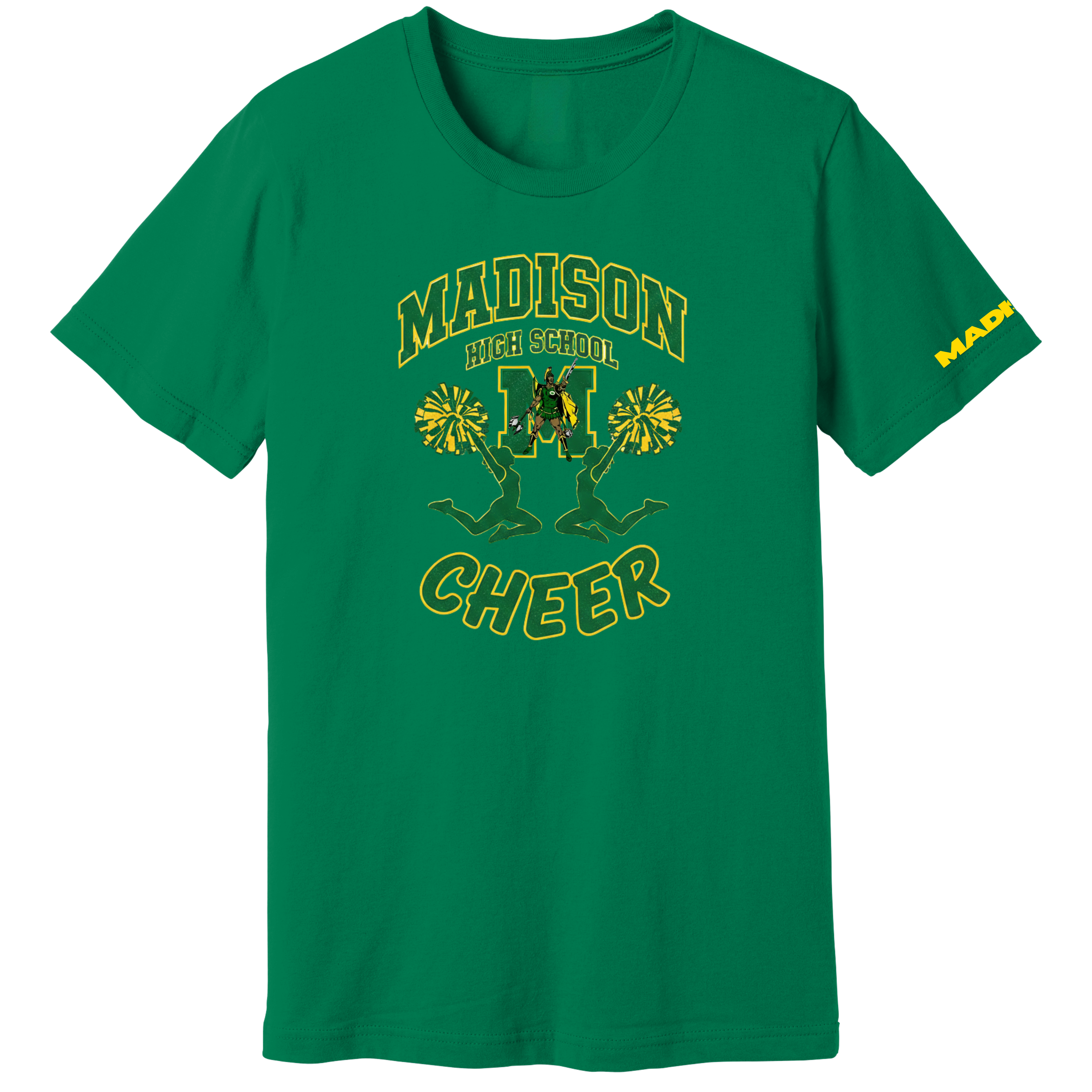 Dallas Madison Cheer: Official "Big M" Spirit Tee – Loud & Proud