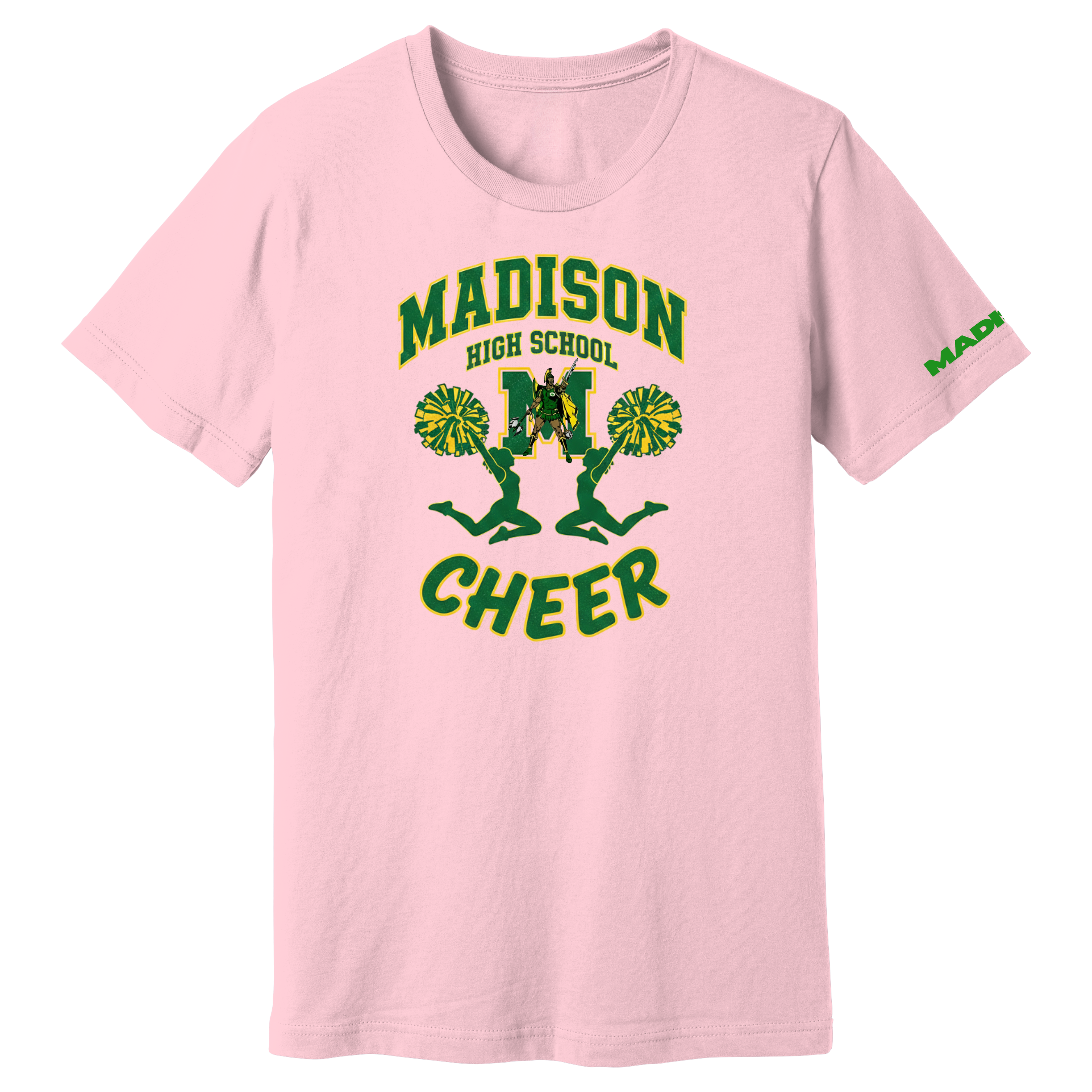 Dallas Madison Cheer: Official "Big M" Spirit Tee – Loud & Proud