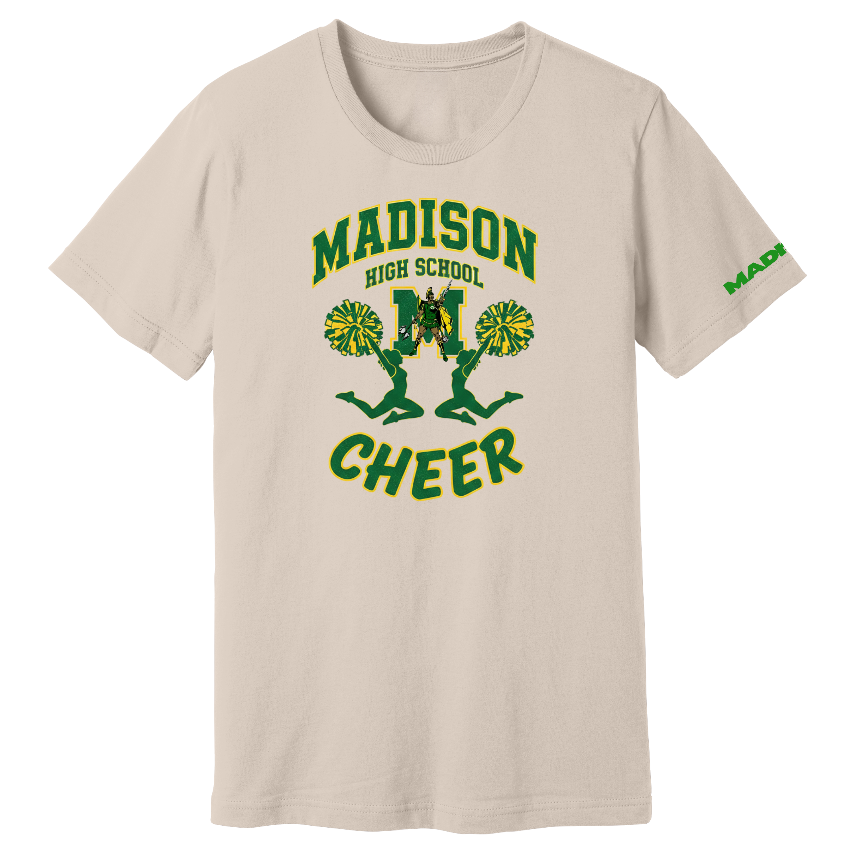 Dallas Madison Cheer: Official "Big M" Spirit Tee – Loud & Proud