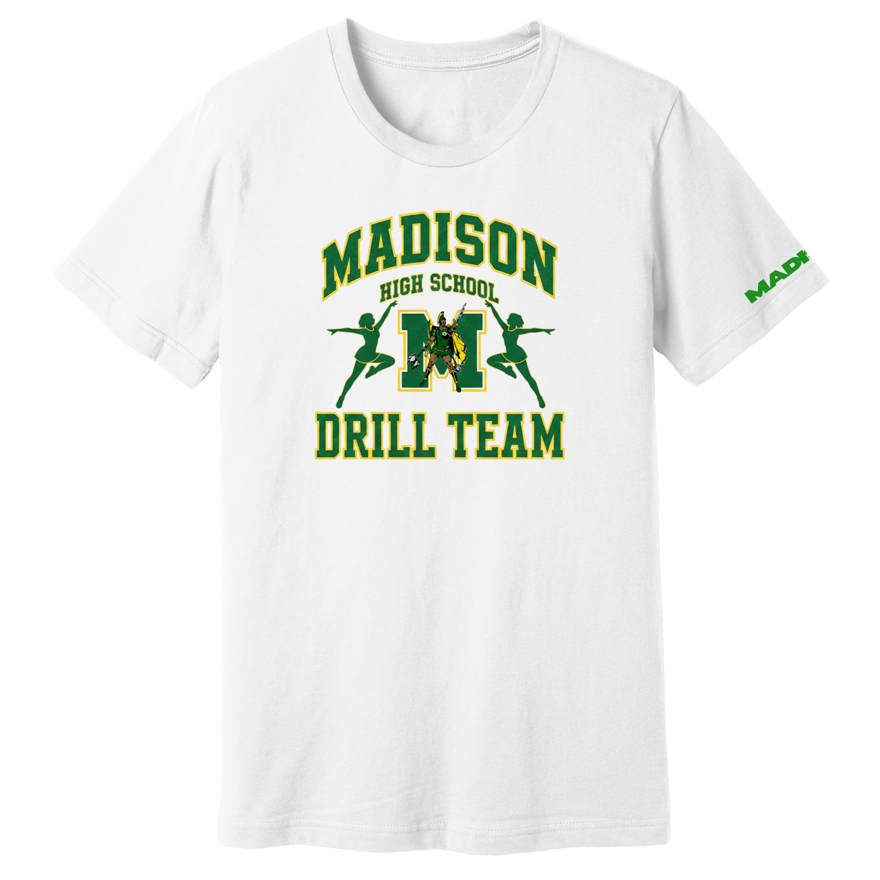 Dallas Madison Drill Team: Official "Trojan Squad" Tee – Shine at Halftime