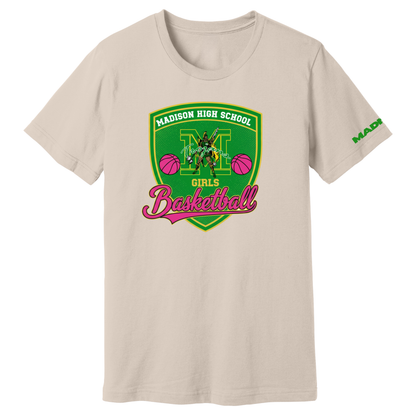 Dallas Madison Girls Basketball - Pink Out T-Shirt