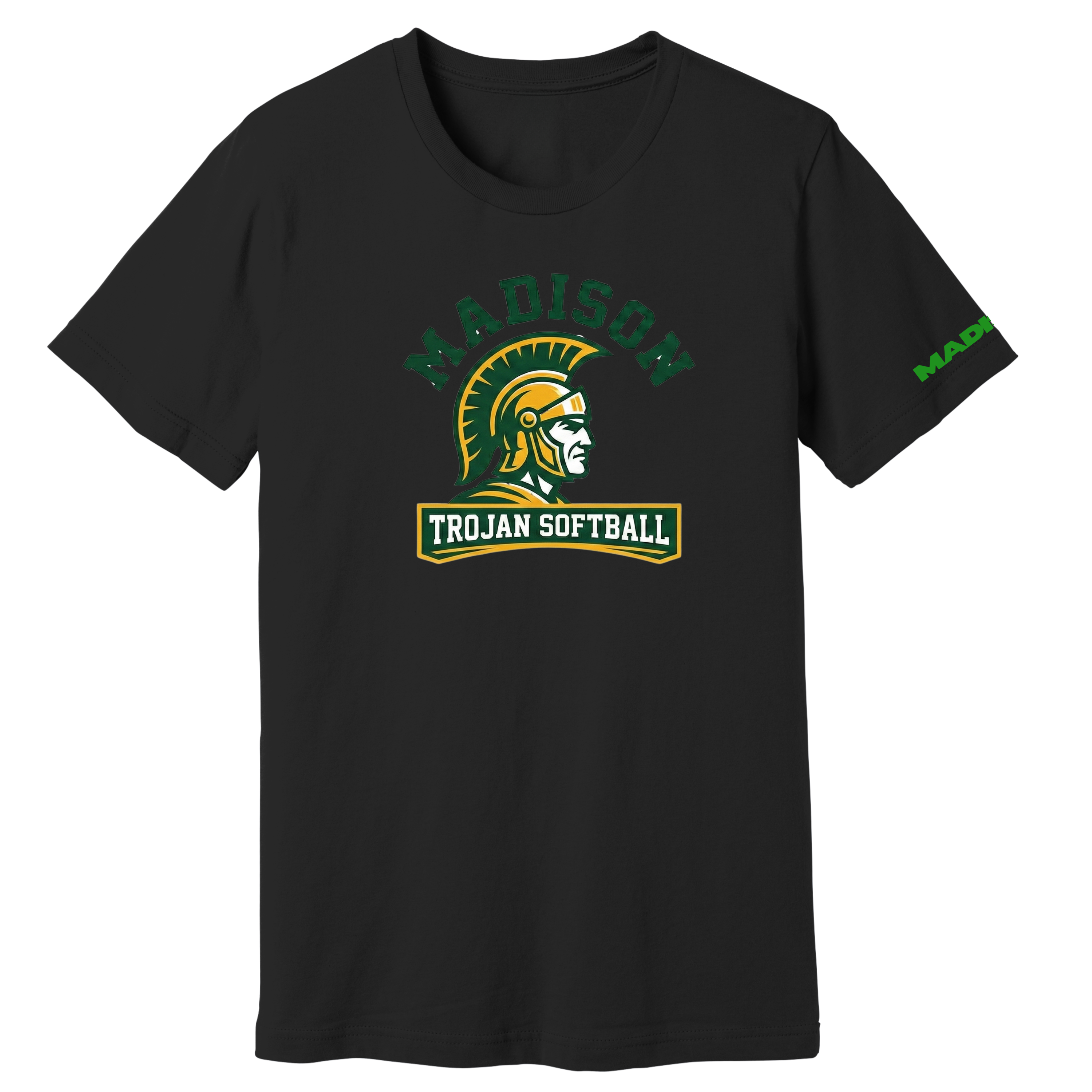 Dallas Madison Softball: Official "Big Trojan" Graphic Tee – Large & In Charge