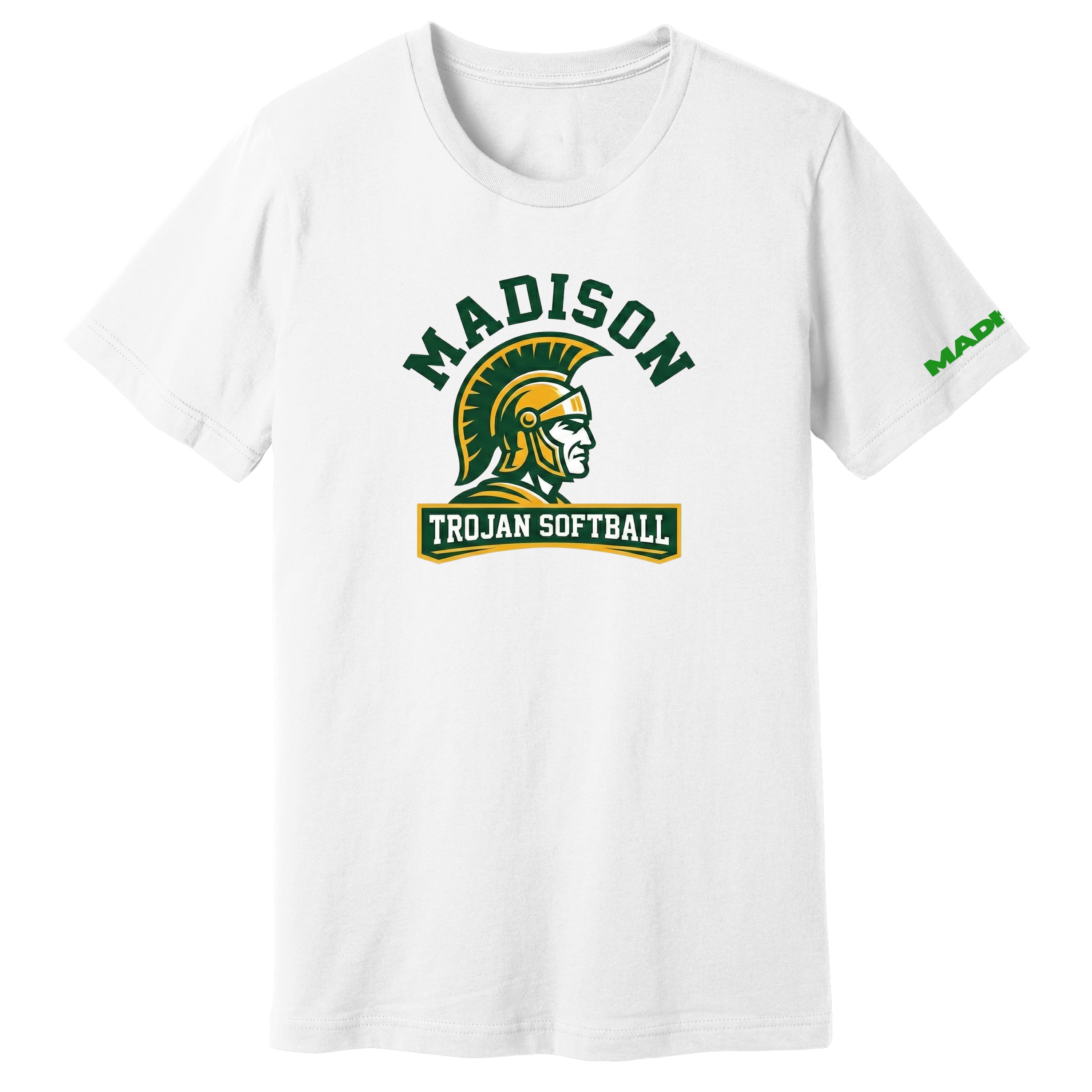 Dallas Madison Softball: Official "Big Trojan" Graphic Tee – Large & In Charge