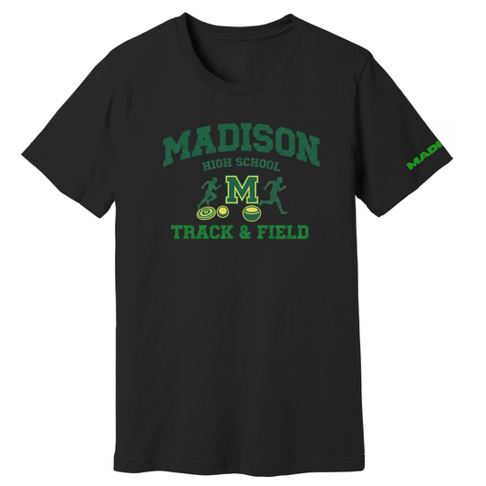 Dallas Madison Track & Field - Mad Black T-Shirt