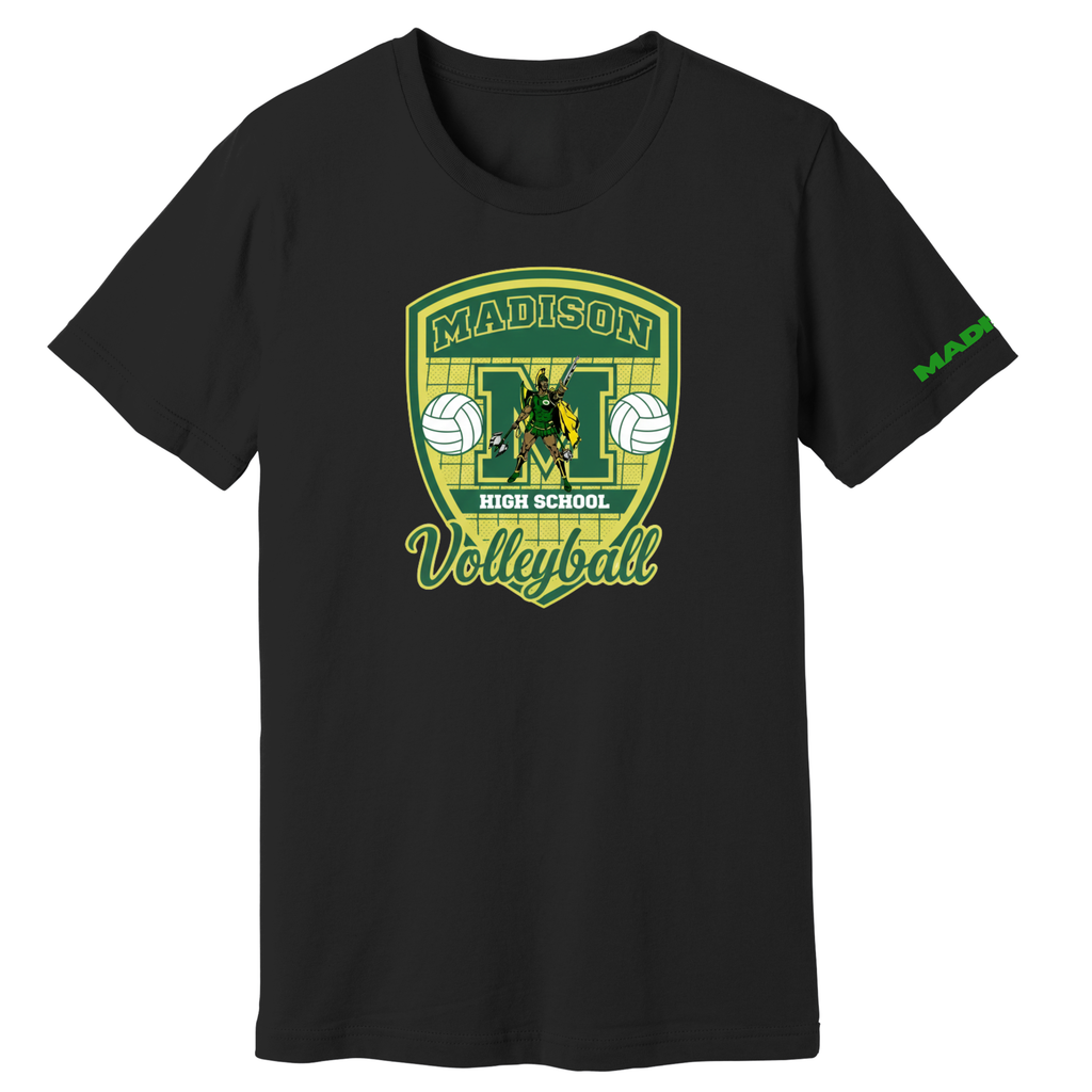 Dallas Madison Volleyball: Official "Big M" Court Tee – Own the Net