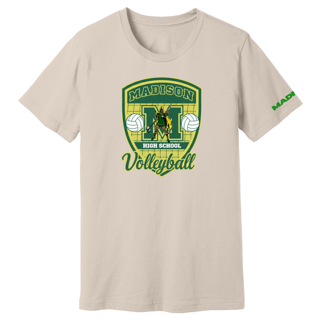 Dallas Madison Volleyball: Official "Big M" Court Tee – Own the Net
