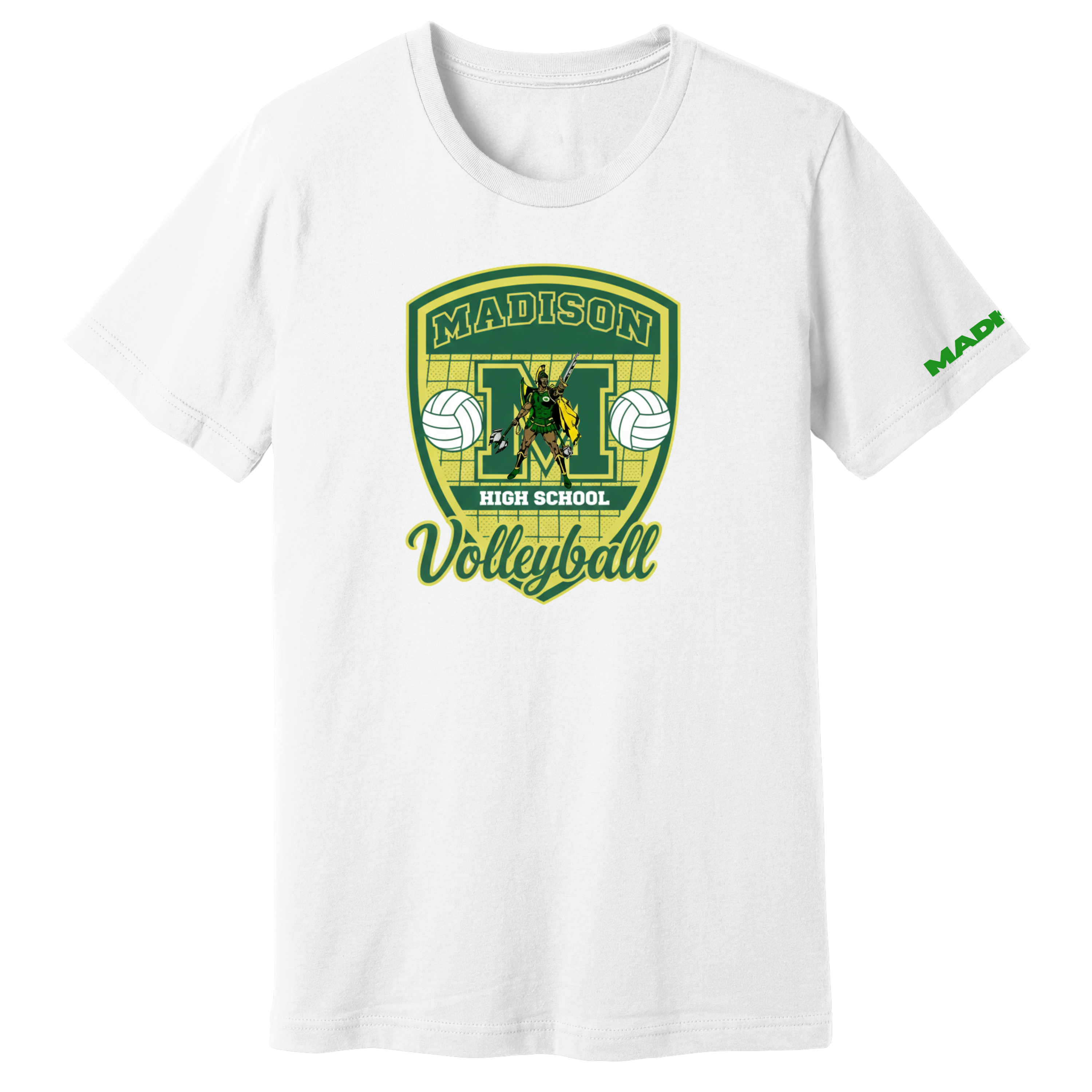 Dallas Madison Volleyball: Official "Big M" Court Tee – Own the Net