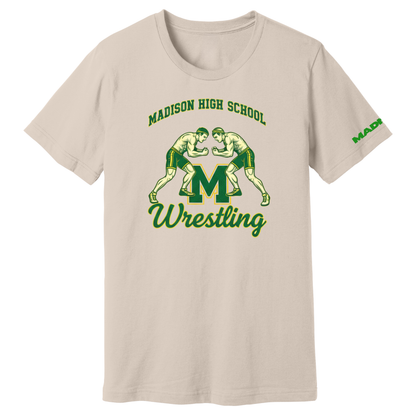Dallas Madison Wrestling - Man up T-Shirt