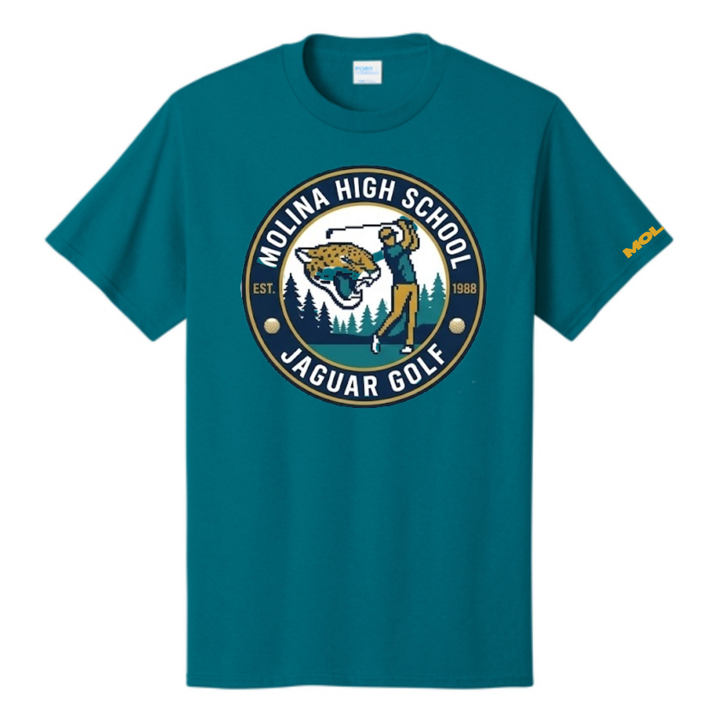 Dallas Molina Golf - Retro Gamer Tee