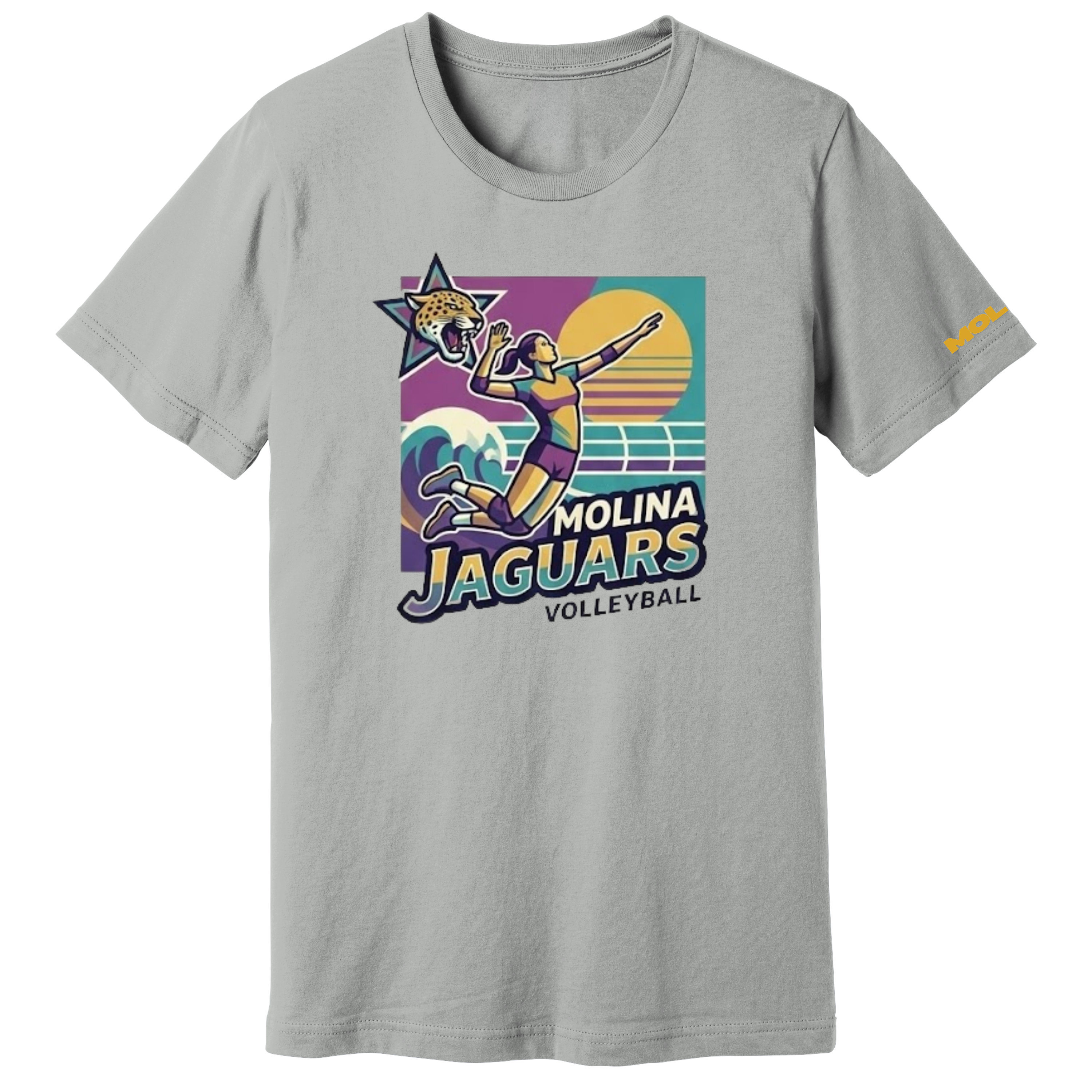 Dallas Molina Volleyball - Street Art Tee