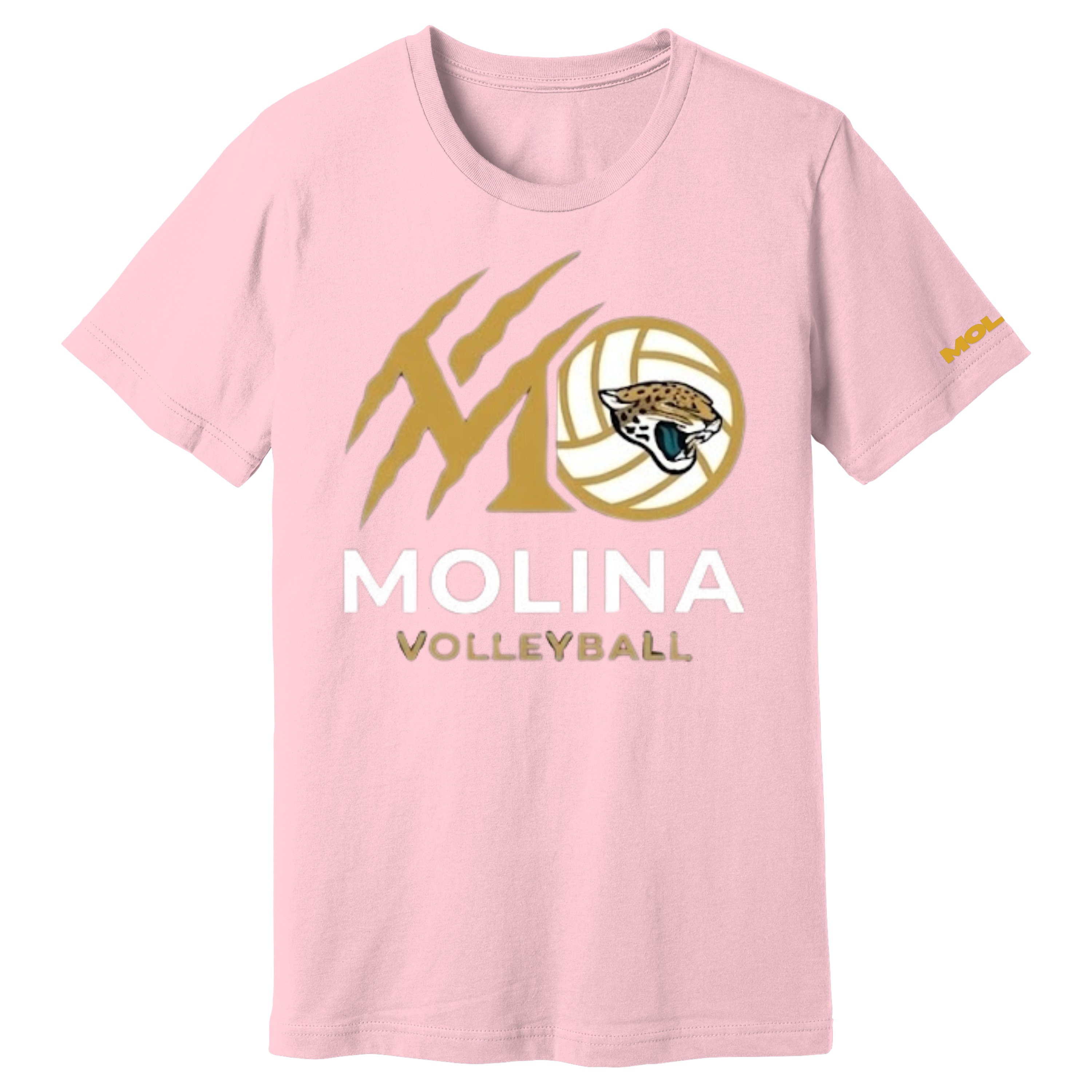 Dallas Molina Volleyball - Golden Spike Tee