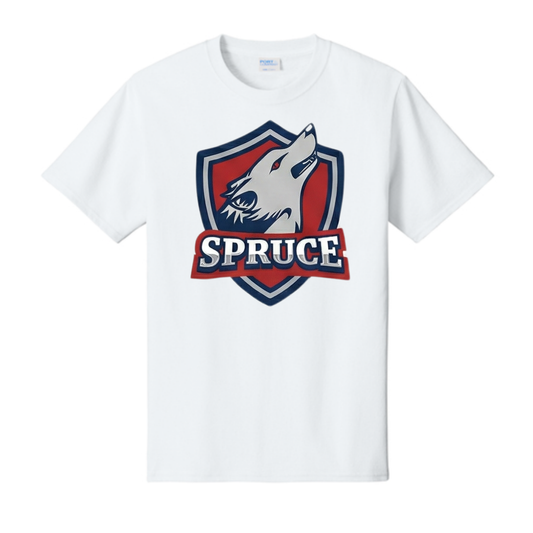 Dallas Spruce High - Tim Badge Spirit Tee