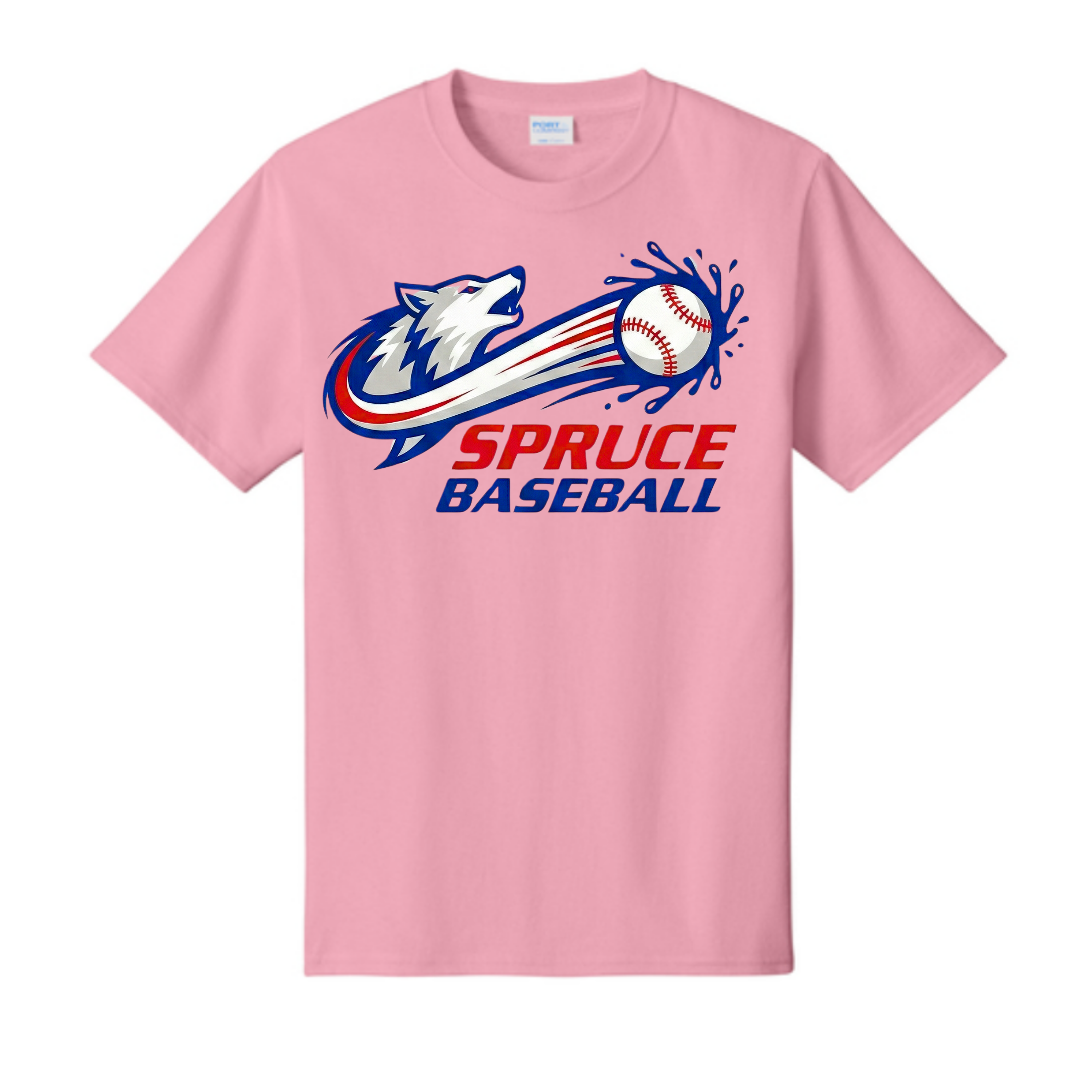 Dallas Spruce Baseball - Home Run Howl Tee