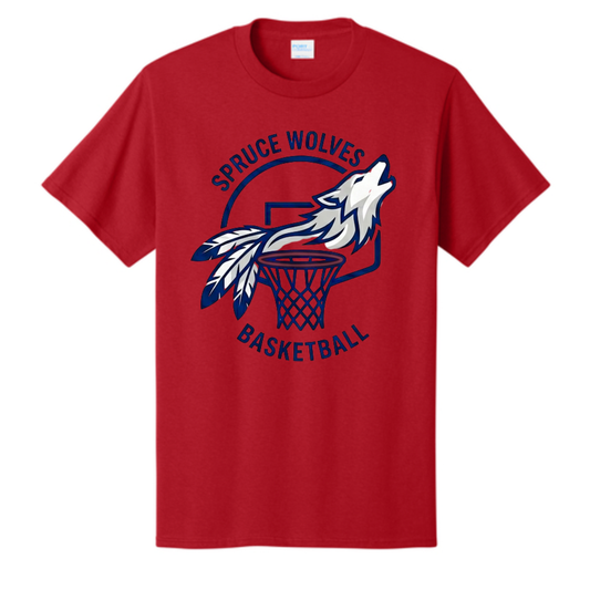 Dallas Spruce Basketball - Dunk Soemthin' Tee