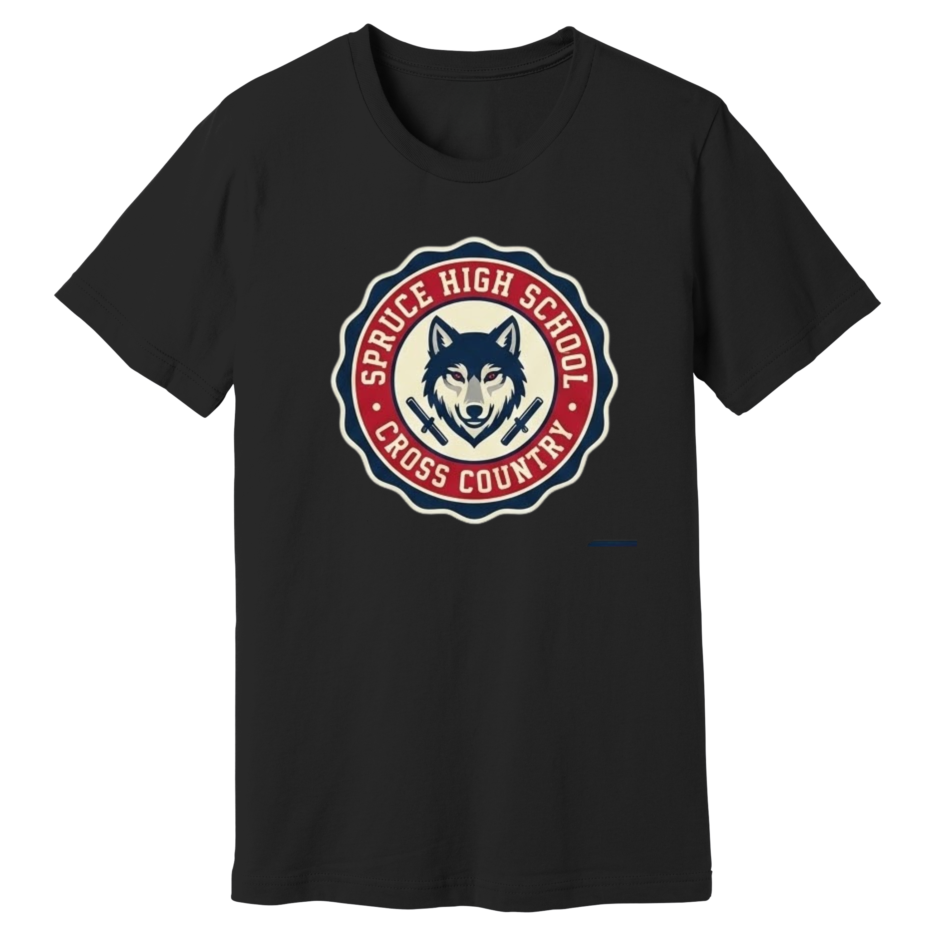 Dallas Spruce Cross Country - Wolf Pack Circle Tee