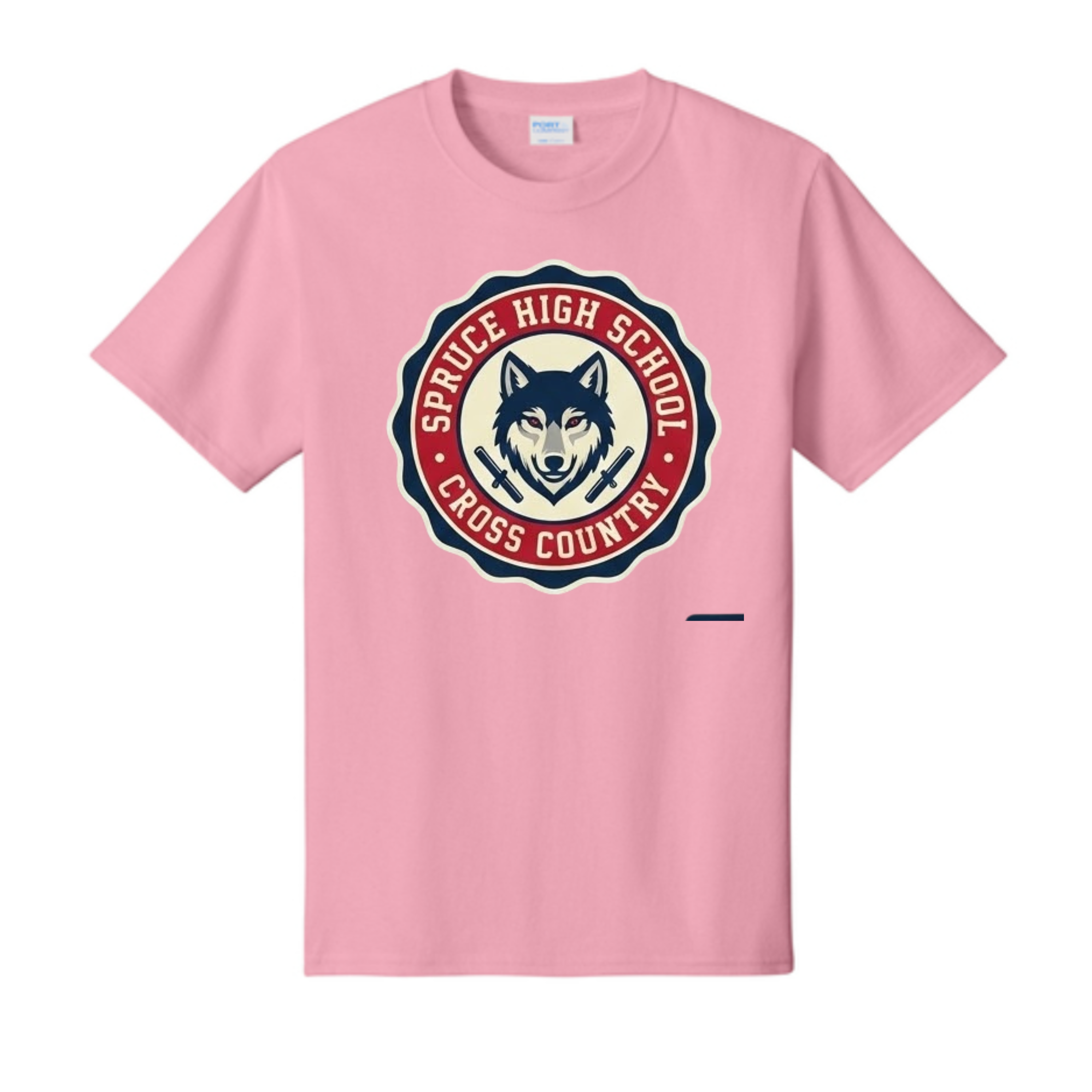 Dallas Spruce Cross Country - Wolf Pack Circle Tee