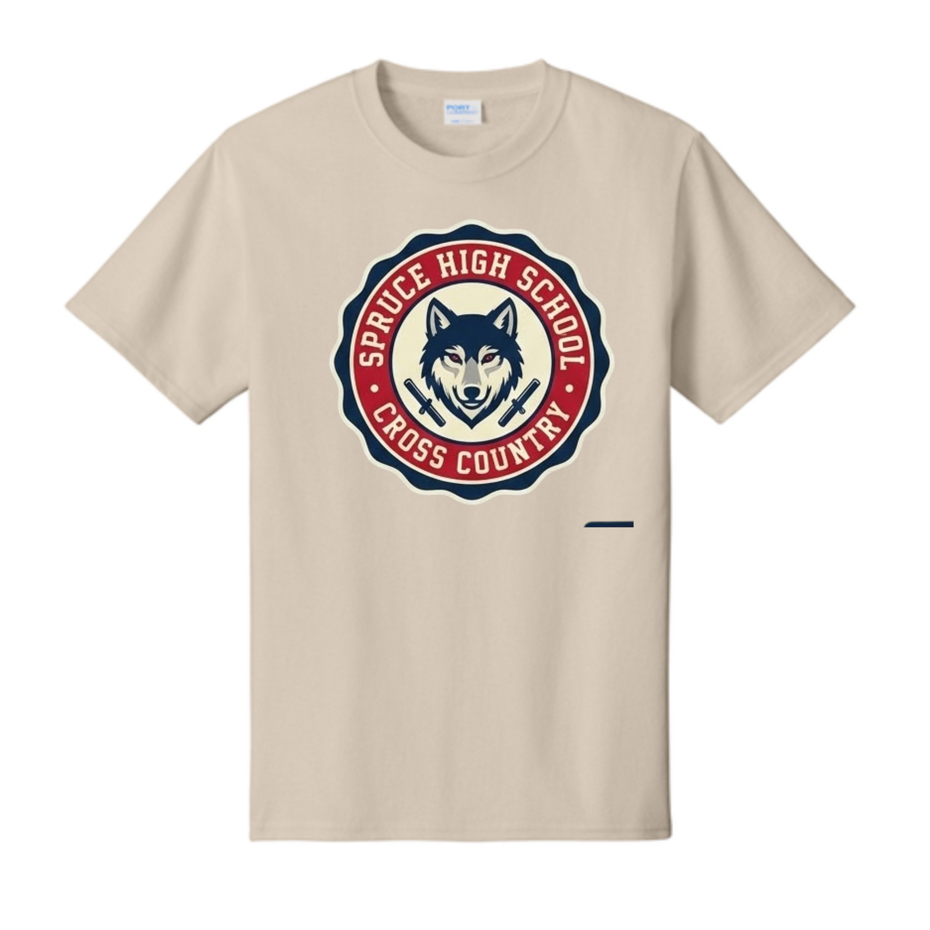 Dallas Spruce Cross Country - Wolf Pack Circle Tee