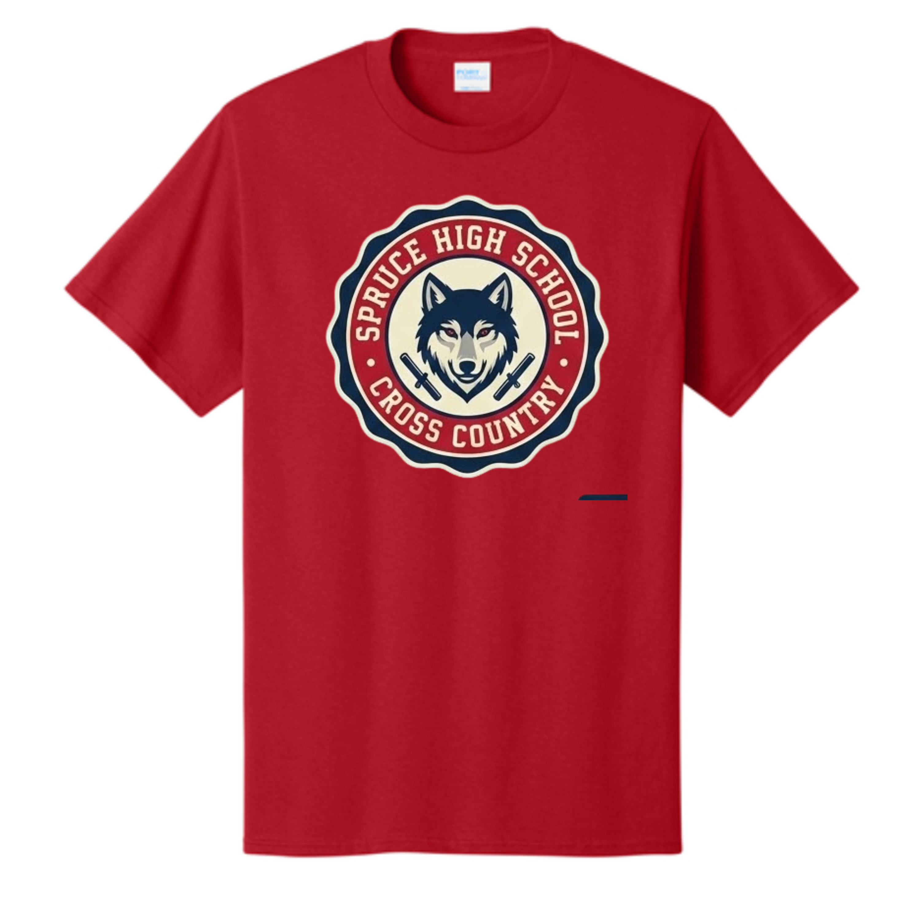 Dallas Spruce Cross Country - Wolf Pack Circle Tee