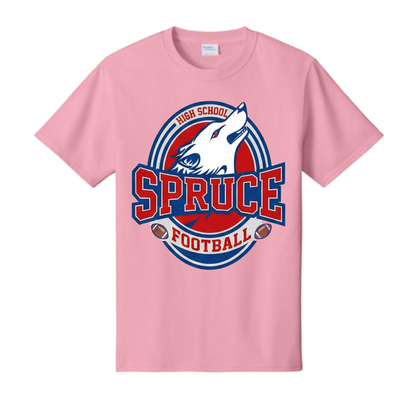 Dallas Spruce Football - Redzone Roar Tee