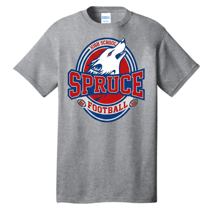 Dallas Spruce Football - Redzone Roar Tee