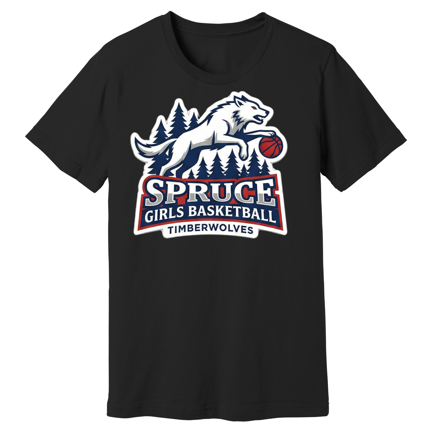 Dallas Spruce Girls Basketball - Fast Break Tee
