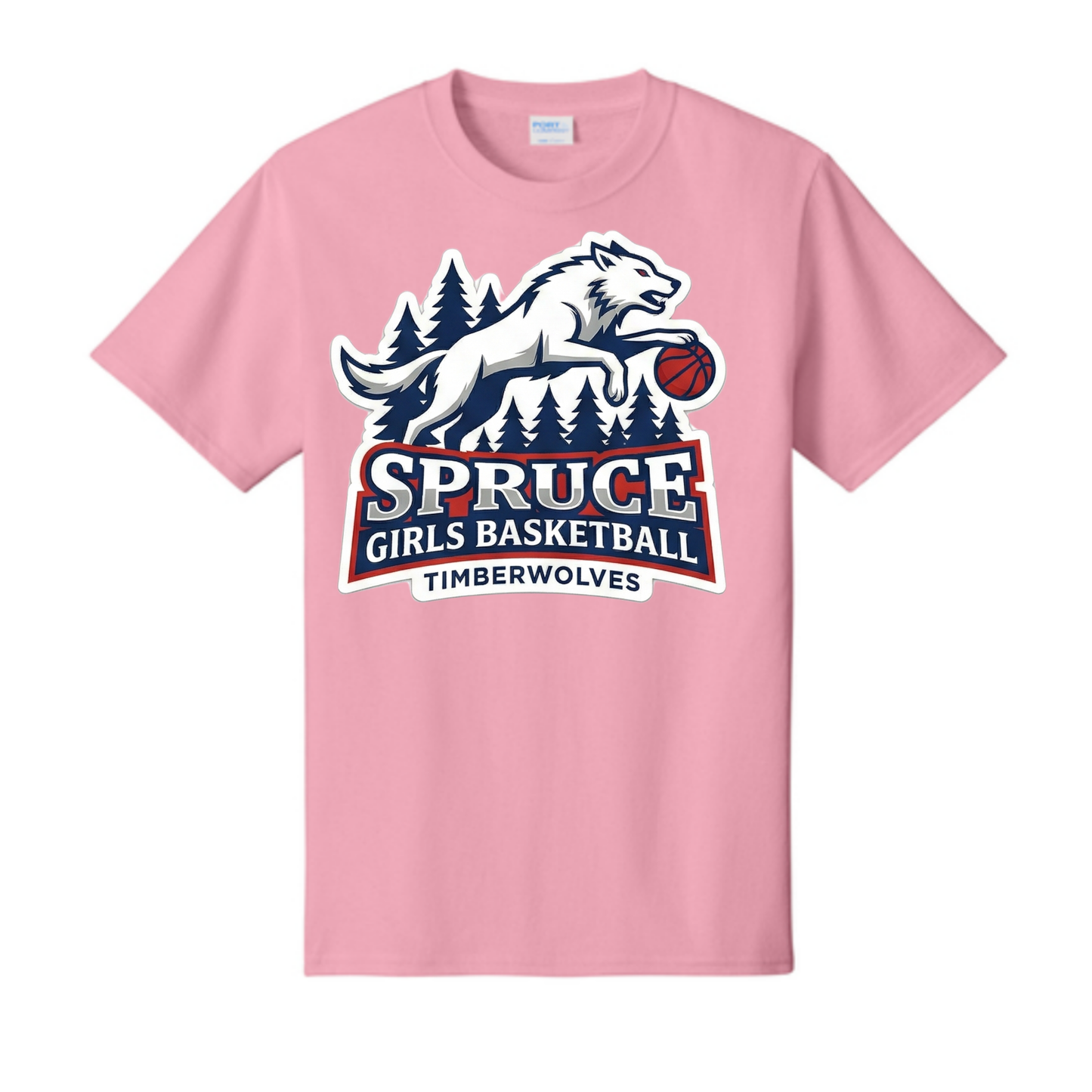 Dallas Spruce Girls Basketball - Fast Break Tee