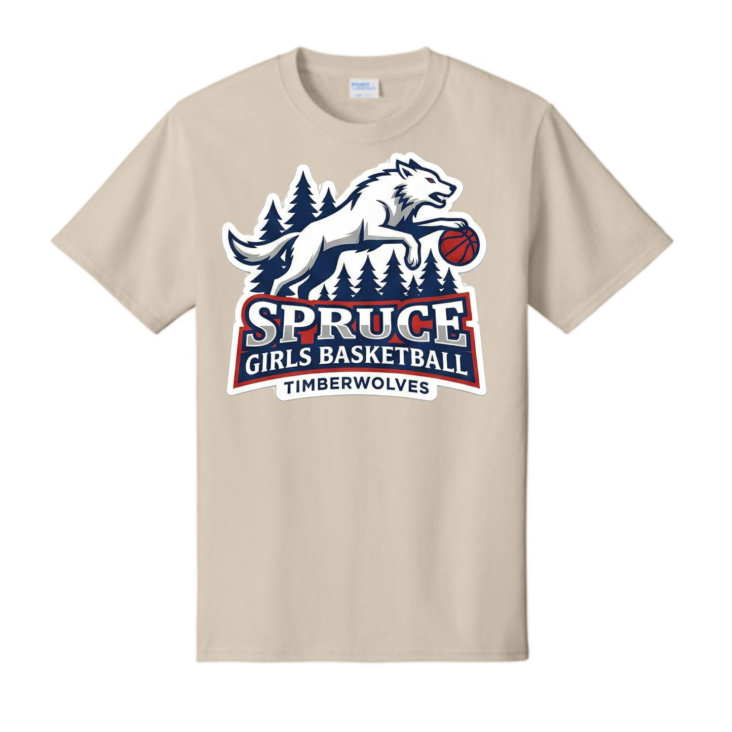 Dallas Spruce Girls Basketball - Fast Break Tee