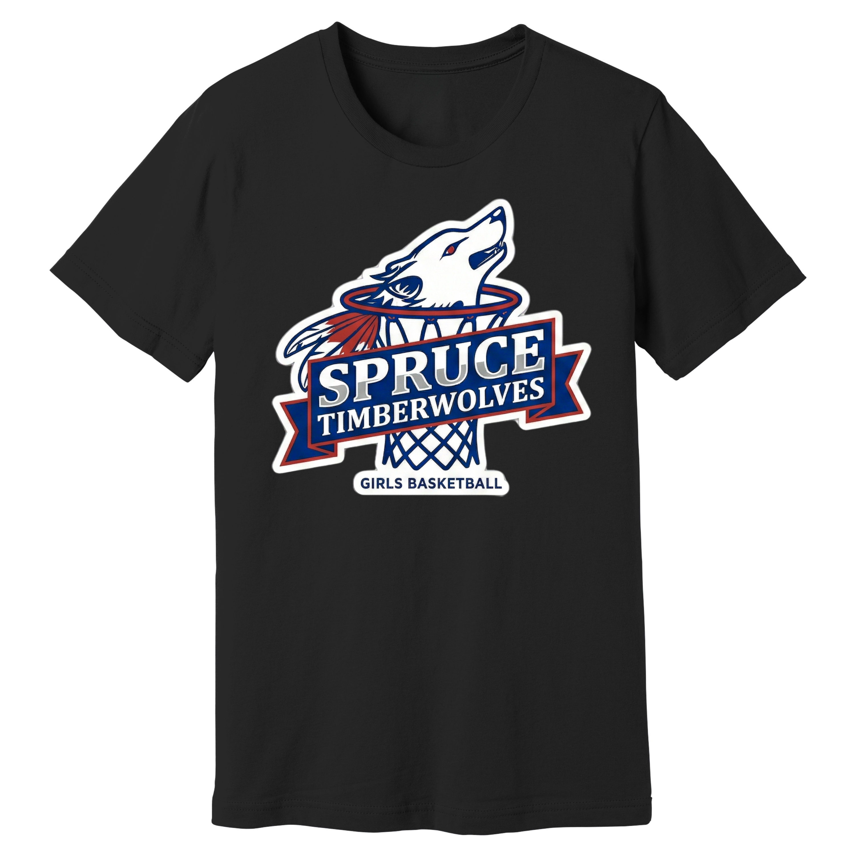 Dallas Spruce Girls Basketball - Nothing But Net Tee