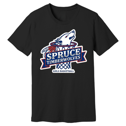 Dallas Spruce Girls Basketball - Nothing But Net Tee