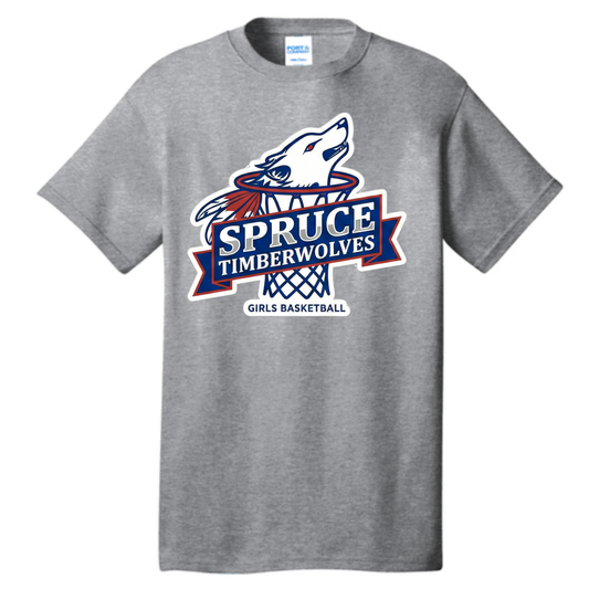 Dallas Spruce Girls Basketball - Nothing But Net Tee