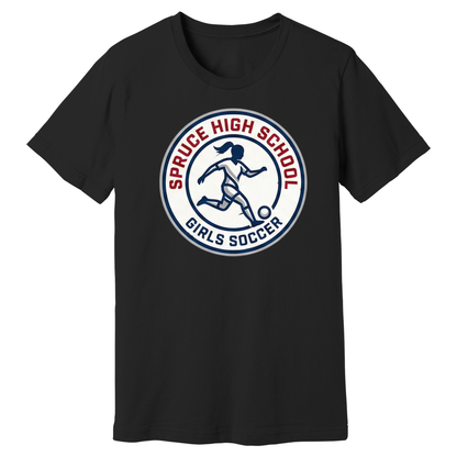 Dallas Spruce Girls Soccer - Spruce Striker Tee