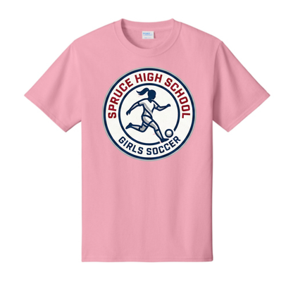 Dallas Spruce Girls Soccer - Spruce Striker Tee