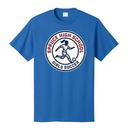 Dallas Spruce Girls Soccer - Spruce Striker Tee
