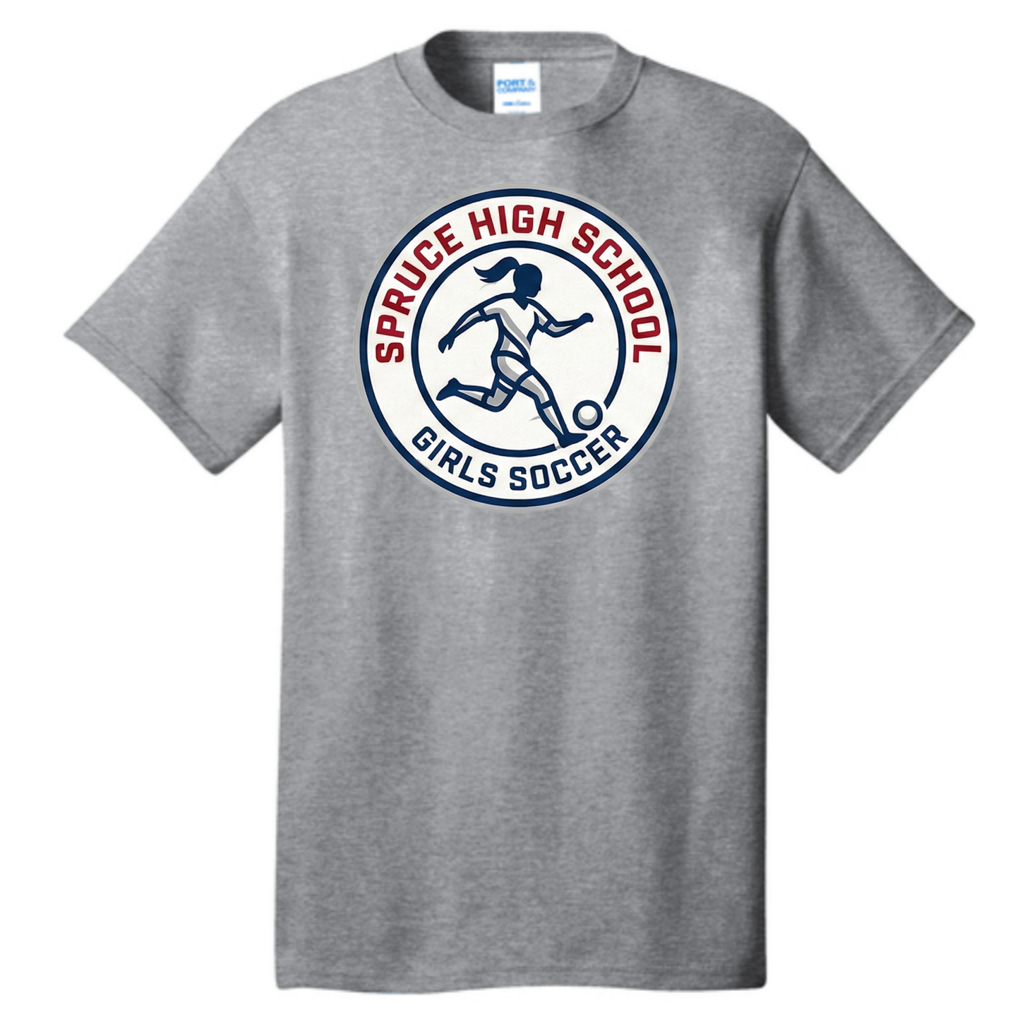 Dallas Spruce Girls Soccer - Spruce Striker Tee