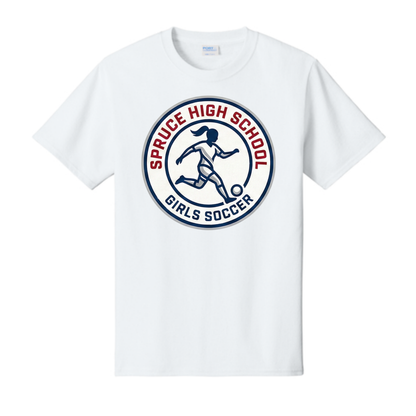 Dallas Spruce Girls Soccer - Spruce Striker Tee