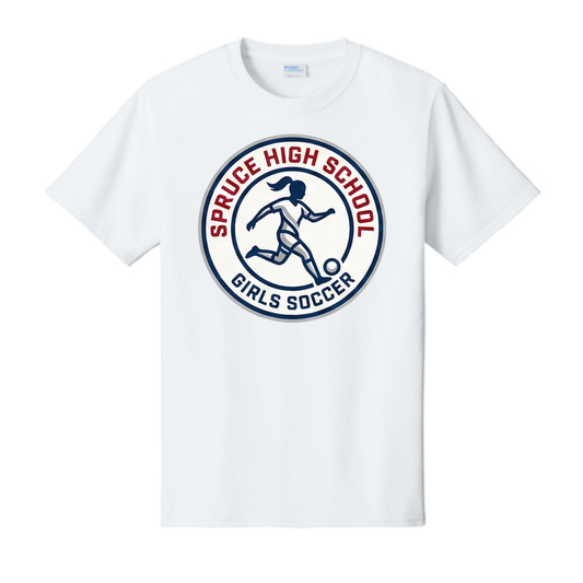 Dallas Spruce Girls Soccer - Spruce Striker Tee