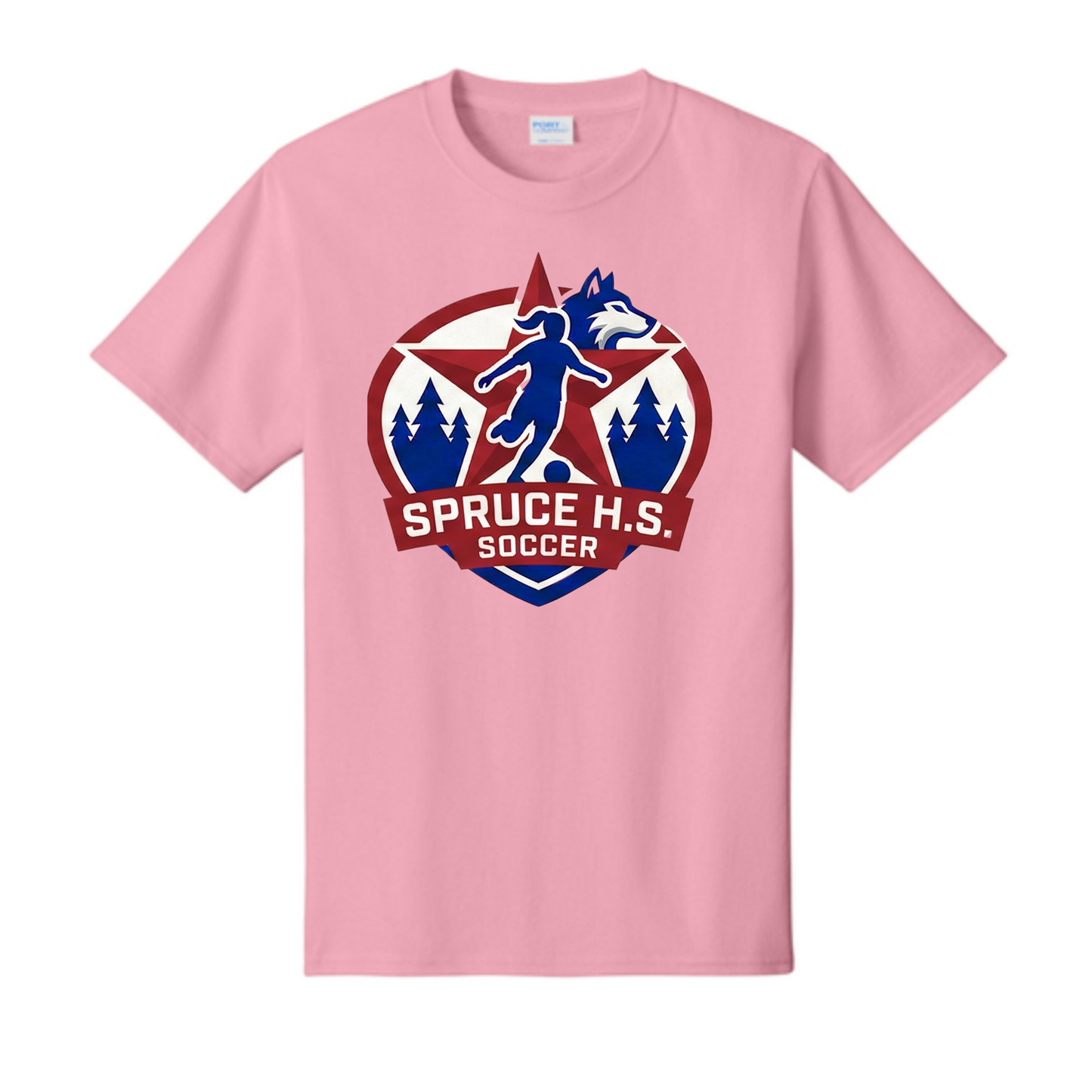 Dallas Spruce Girls Soccer - Wolf Star Tee