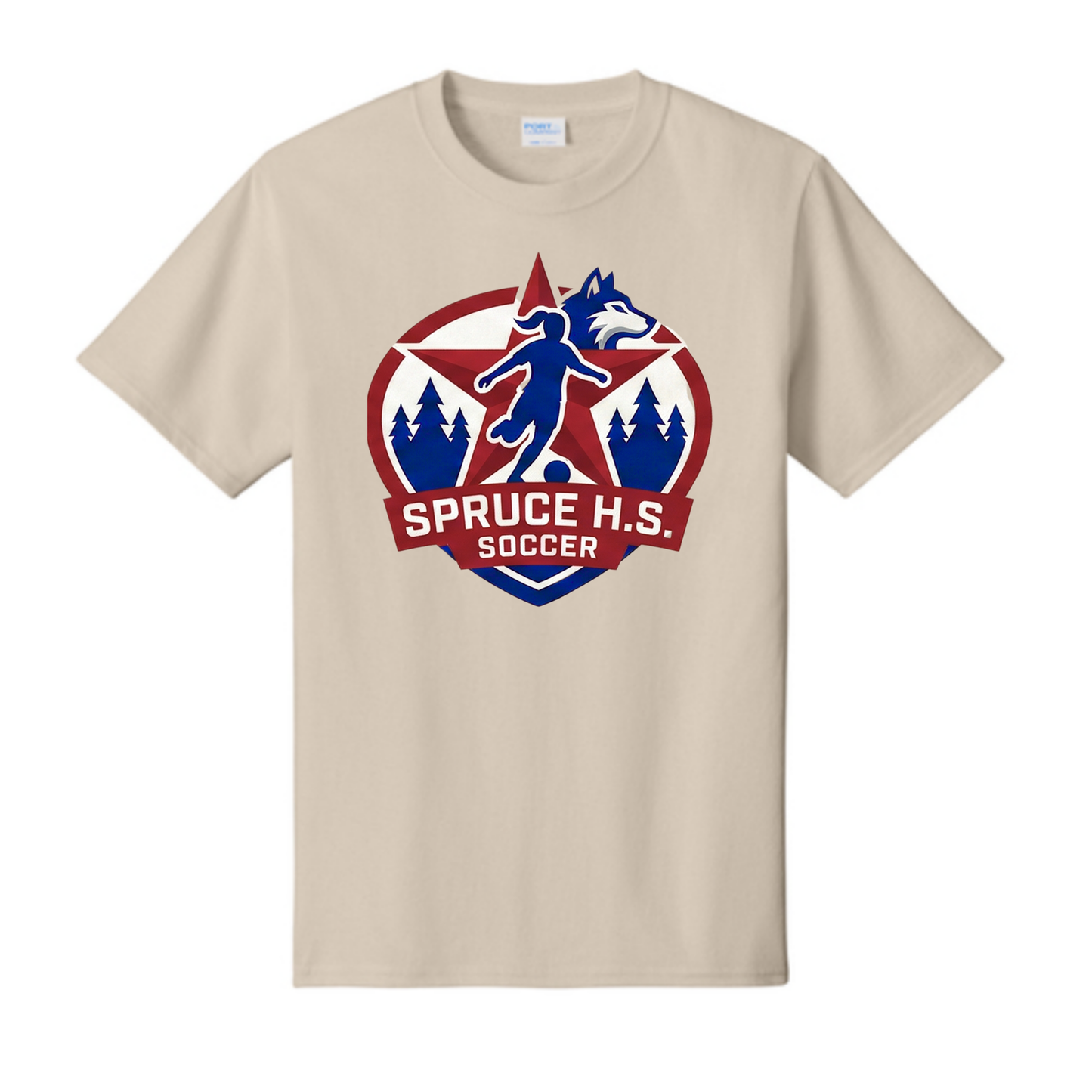 Dallas Spruce Girls Soccer - Wolf Star Tee