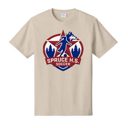 Dallas Spruce Girls Soccer - Wolf Star Tee