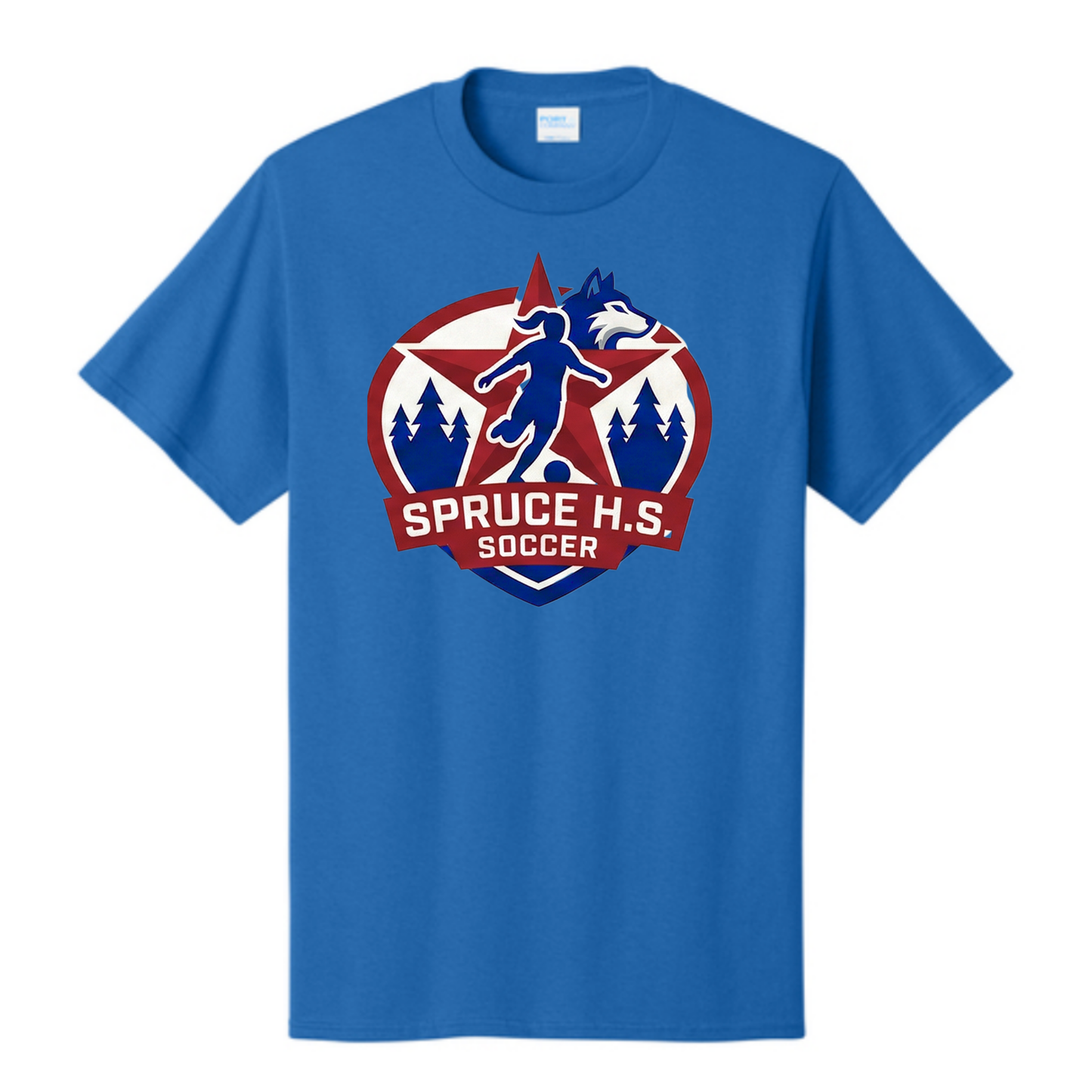 Dallas Spruce Girls Soccer - Wolf Star Tee