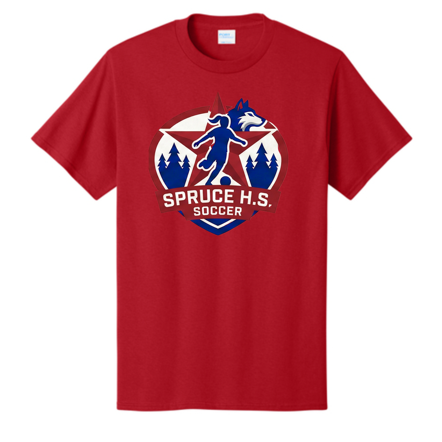 Dallas Spruce Girls Soccer - Wolf Star Tee