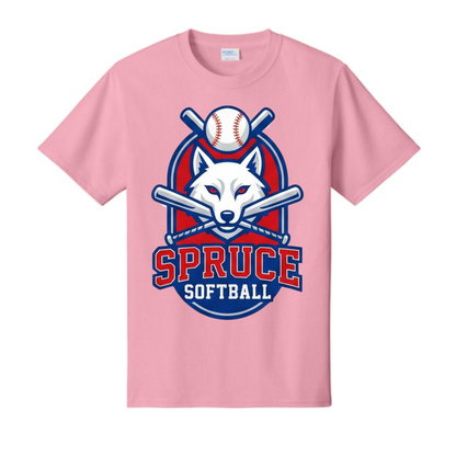 Dallas Spruce Softball - Guardian Wolves Tee