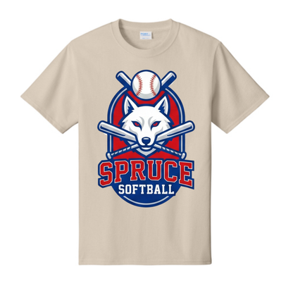 Dallas Spruce Softball - Guardian Wolves Tee
