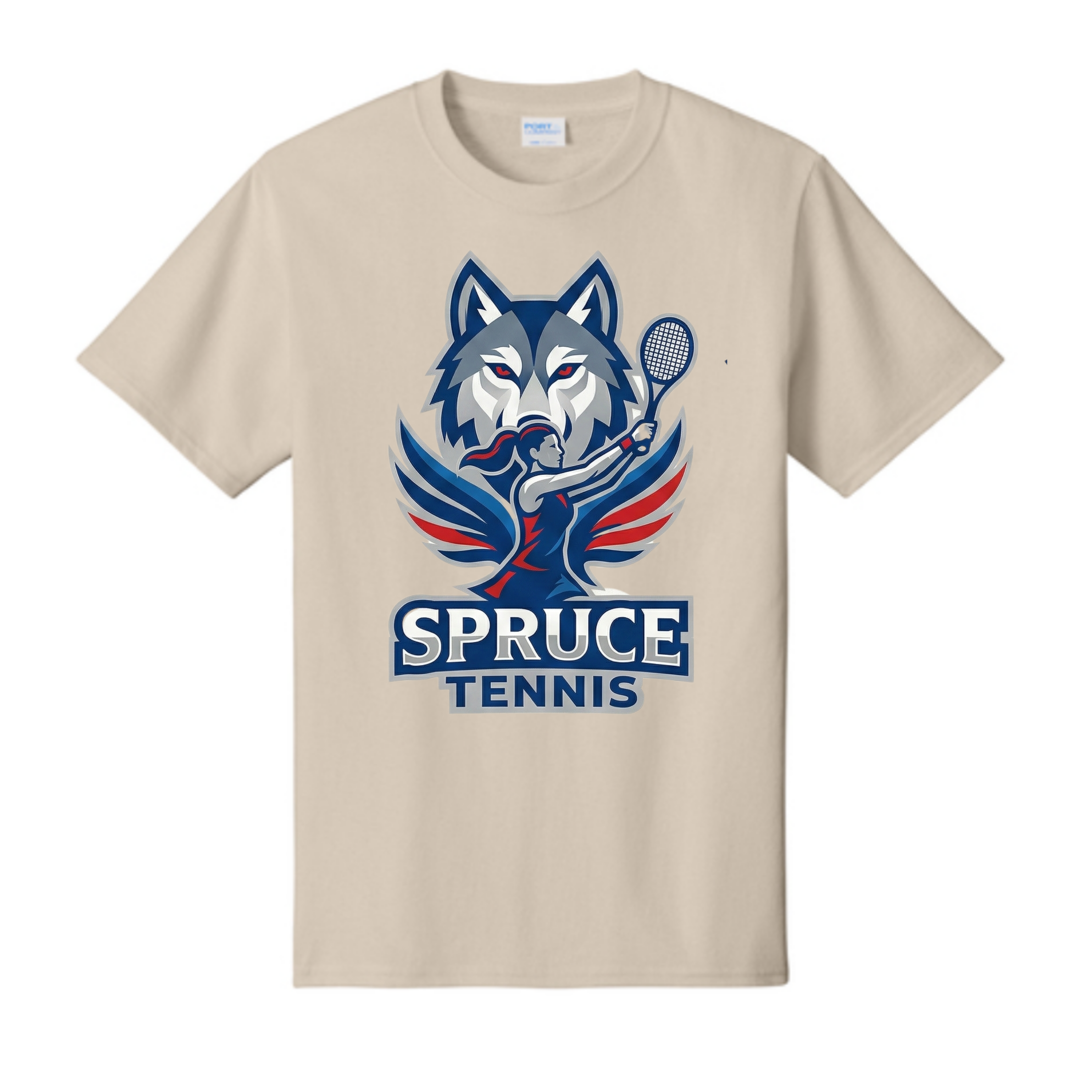 Dallas Spruce Girls Tennis - Ace 4 Spruce Tee